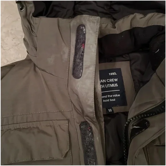 Women's Gray Puffer Jacket - Picture 2 of 4